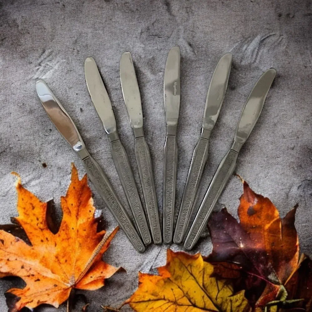 6 Royalton Antigua Knife Set Knives Stainless Steel Japan Mid‎ Century Modern